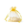 Organza cadeauzakje goudkleur XS