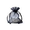 Organza cadeauzakje zwart XS