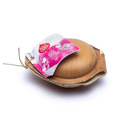 Holy Lama Savon en feuille de palmier à la Rose de gros thumb