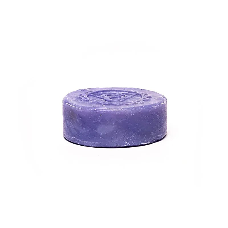 Holy Lama sapone chakra della gola in foglia di palma
