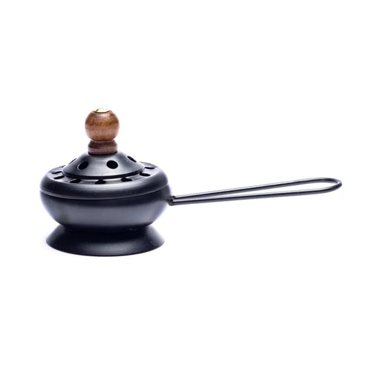 Houten wierook houder brander - Tempel houten houtskool/Cone brander - 5 Inch Houten wierook houder brander - Tempel houten houtskool/Cone brander - 5 Inch