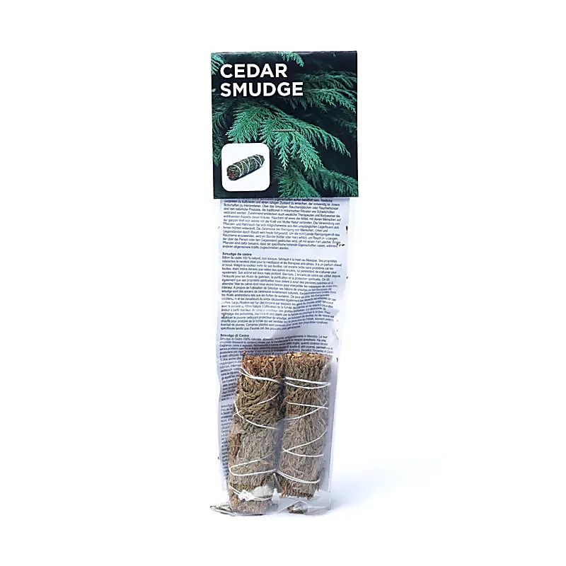 Smudges de cedro Set de 2