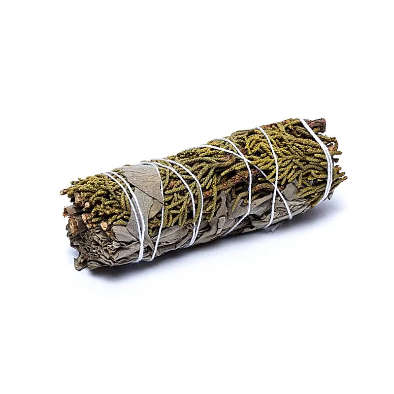 Atado de Salvia Blanca con enebro S 24 uds en expositor