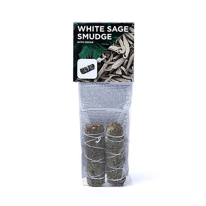 Smudge di salvia bianca con cedro S set di 2 all’ingrosso thumb