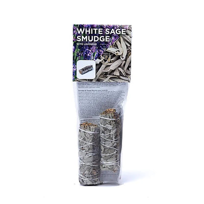 Weißer Salbei Smudge mit Lavendel S 2er-Set großhandel thumb
