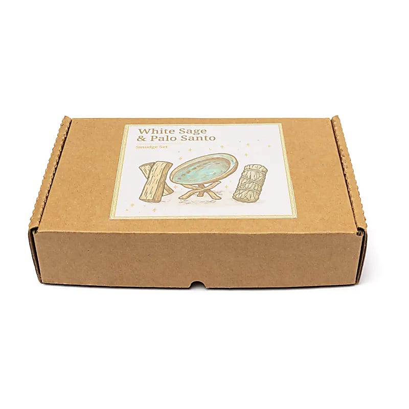 Set smudge Sauge Blanche & Palo Santo