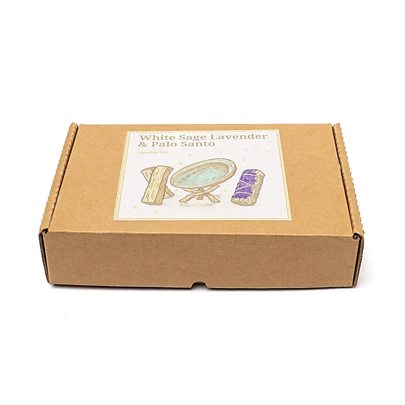 Set smudge Sauge Blanche, lavande &amp; Palo Santo de gros