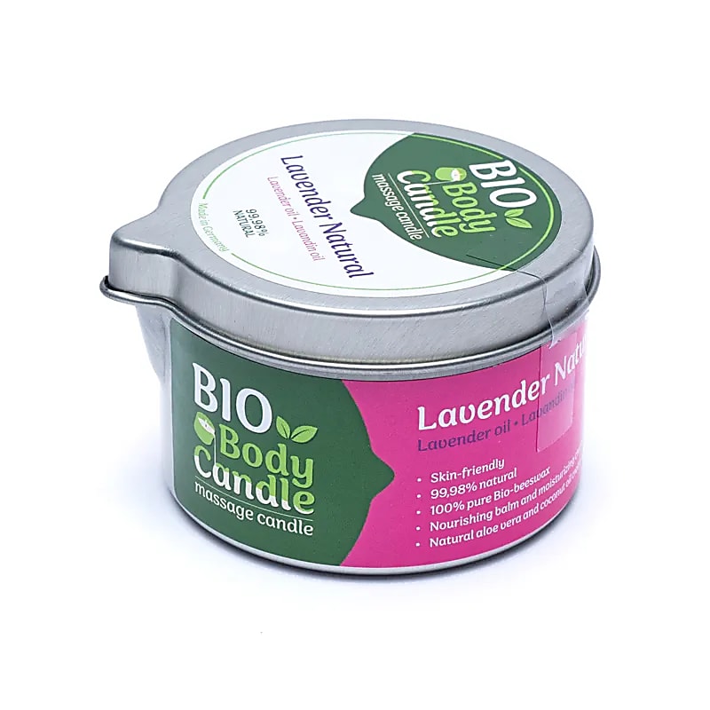 Vela de masaje de lavanda BIO