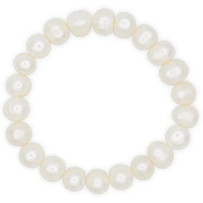 Bracelet white potato pearls wholesale thumb