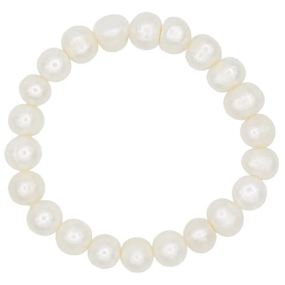 Buy Bracelet white potato pearls thumb
