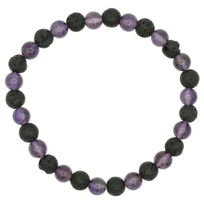 Armband Lava / Amethyst großhandel thumb