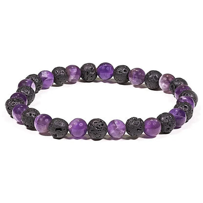Armband Lava / Amethyst thumb