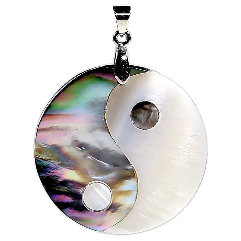 Pendente Yin e Yang in Madreperla