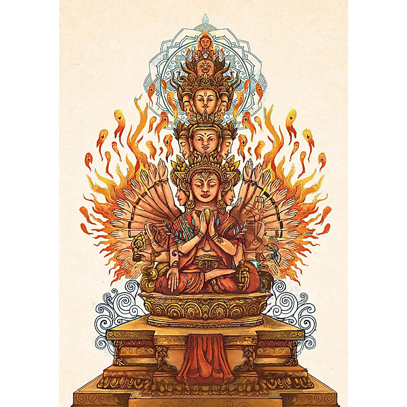 Postales de Chenrezig