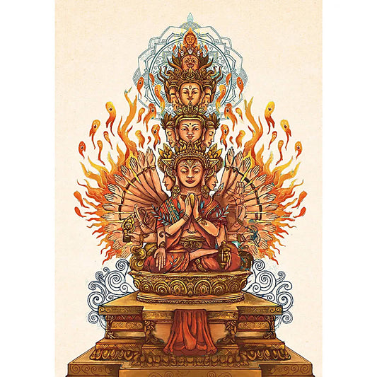 Postales de Chenrezig