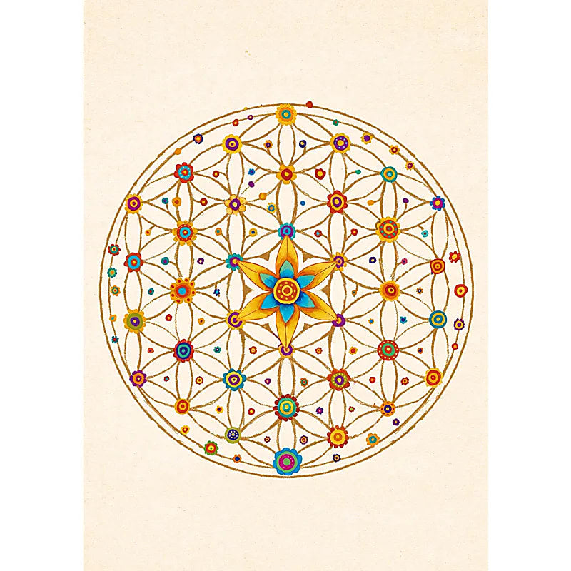 Postales Flor de la vida