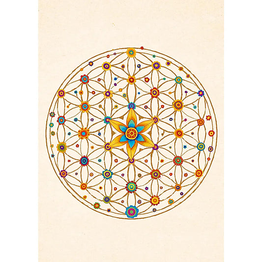 Postales Flor de la vida