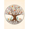 Postales Árbol de la vida Mandala