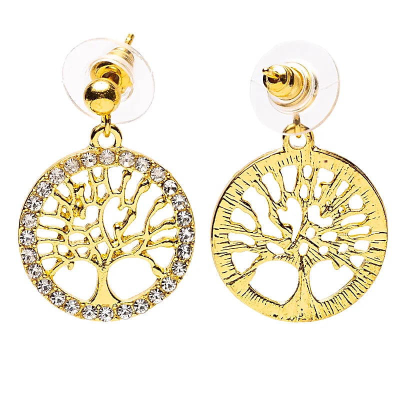 Ohrringe Lebensbaum goldfarben kaufen
