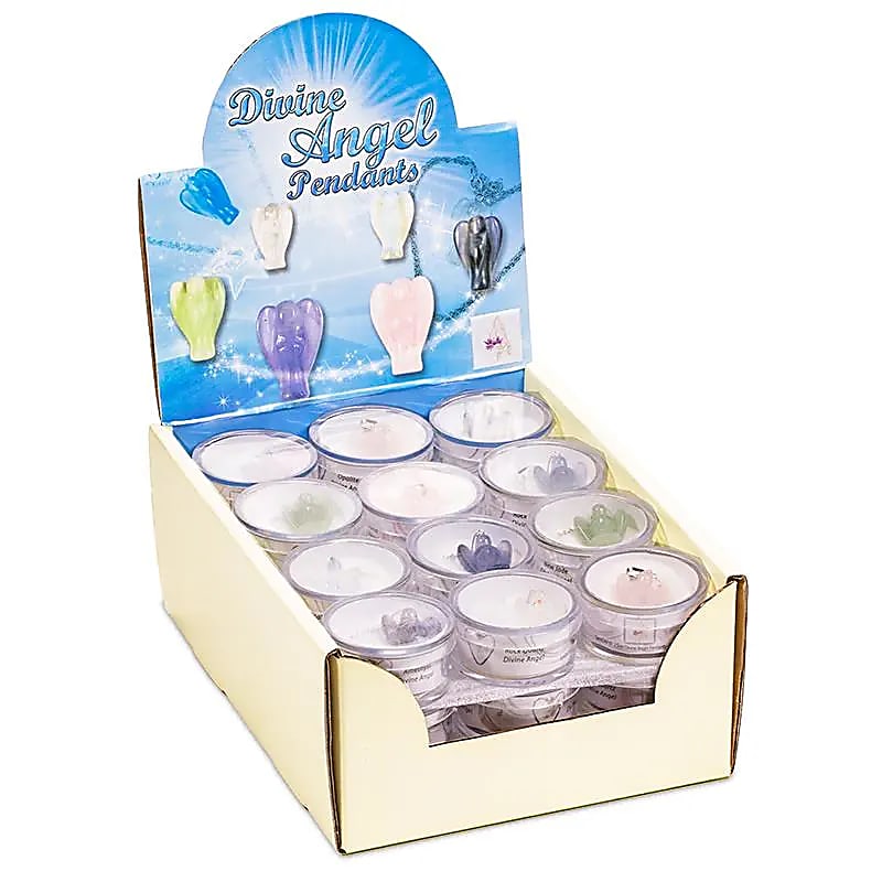 Boîte présentation pendentifs ange divin 36 pièces