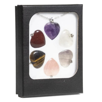 Buy Love Heart Mineral Stones SETS in display thumb