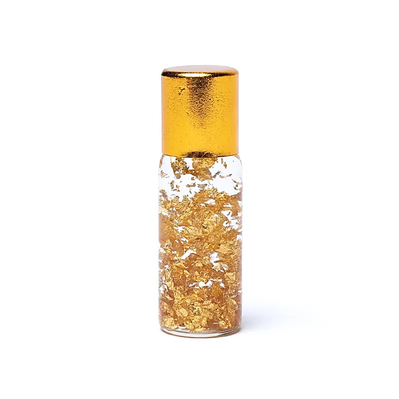 Présentoir de bouteilles avec feuille d'or pur - 60 pièces - 8x6x1cm; 10g