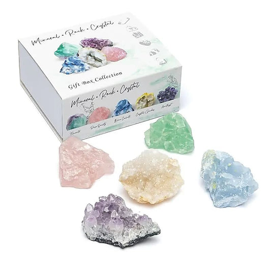 Coffret cadeau minéraux