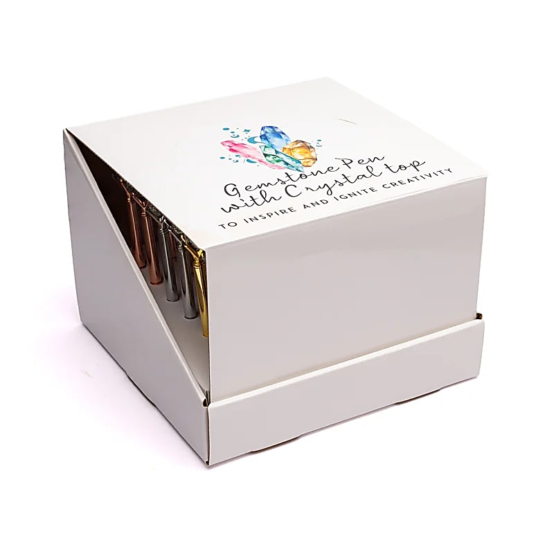 Penne con pietre assortite 36 pezzi in espositore