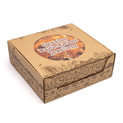 Bracelets d'ambre, 12 pièces, dans un coffret présentoir