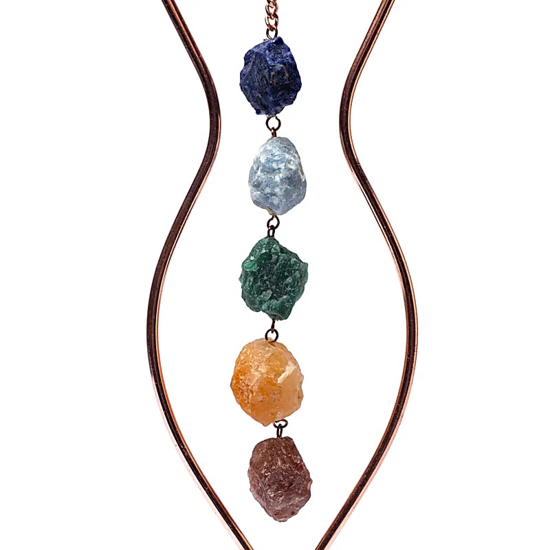 Raamhanger Maangodin &amp; chakra stenen groothandel