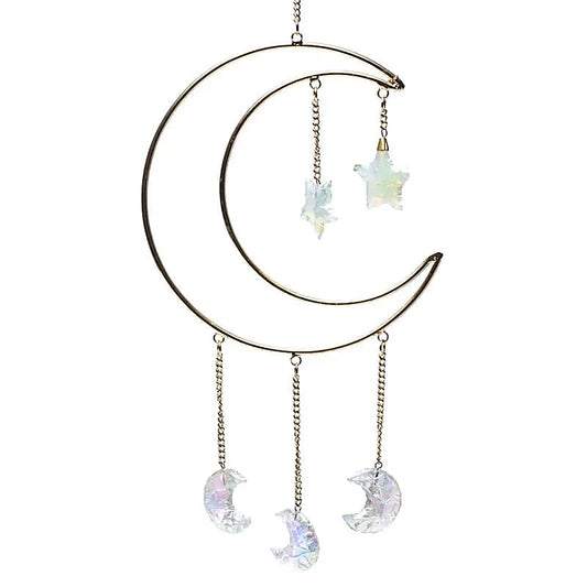 Window hanger Crescent with moons