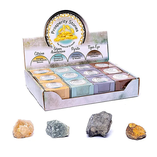 Prosperity Stones 12 pieces in pop up display box
