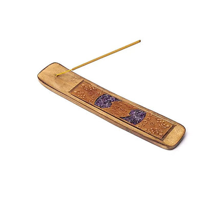 Porte-encens mains guérisseuses améthyste thumb