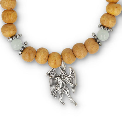 Bracelet Archange Michel élastique de gros thumb