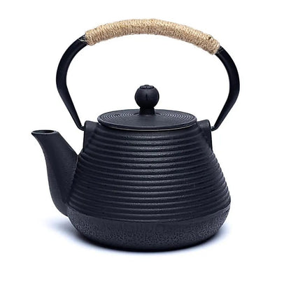 Tetsukyusu geëmailleerde 1,0 liter theepot zwart thumb