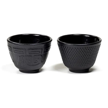 SET de 4 tazas de té esmaltadas al estilo japonés al por mayor thumb