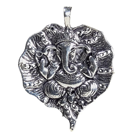 Colgante Ganesh de color plata