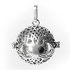 Colgante bola de embarazo Árbol de la vida color plata