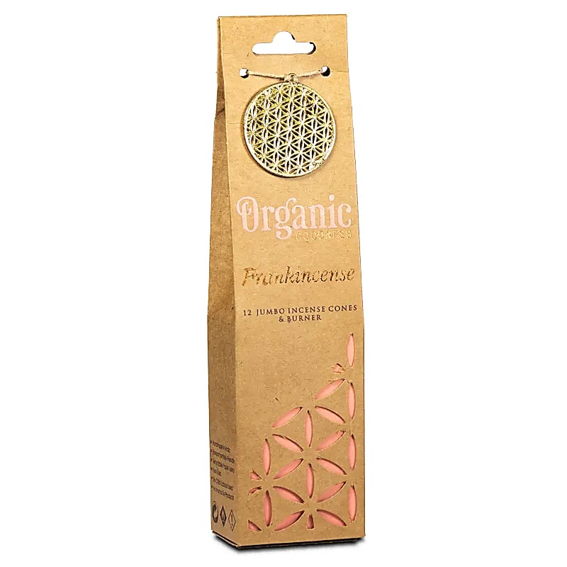 Organic Goodness Conos incienso Frankincense + quemador