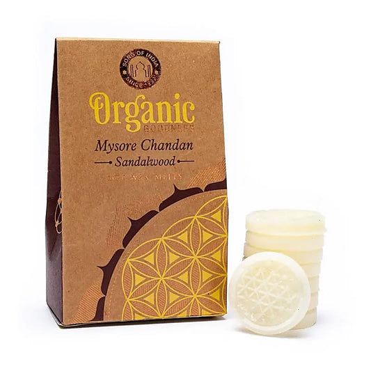 Pastillas de cera Mysore Chandan sándalo