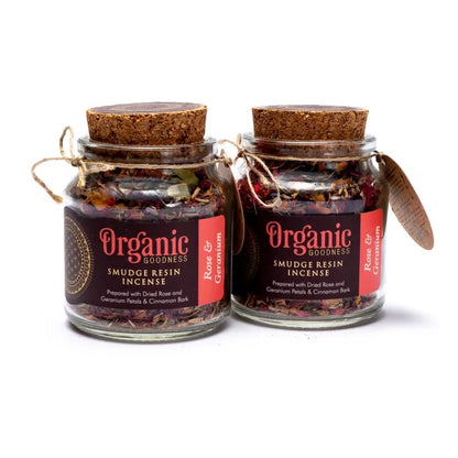Roos &amp; geranium smudge wierookkruid groothandel thumb