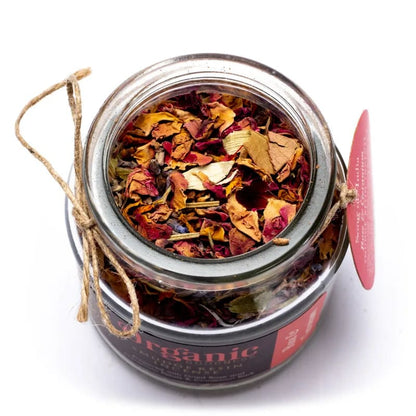 Roos & geranium smudge wierookkruid