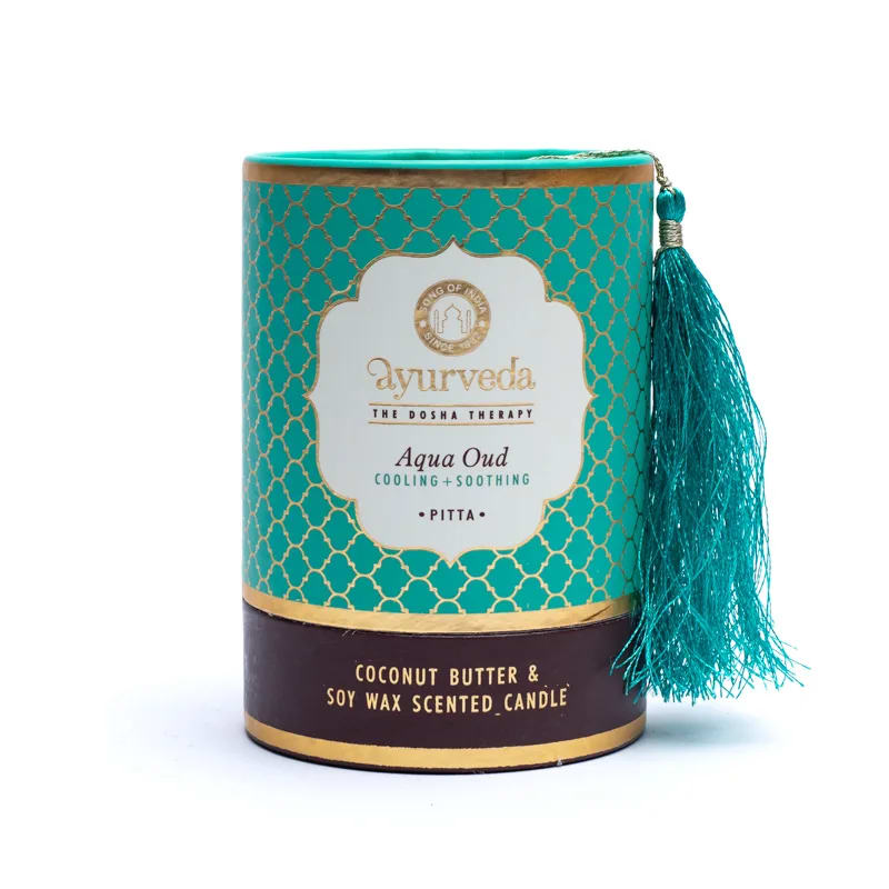 Pitta aqua oud Ayurveda Duftkerze
