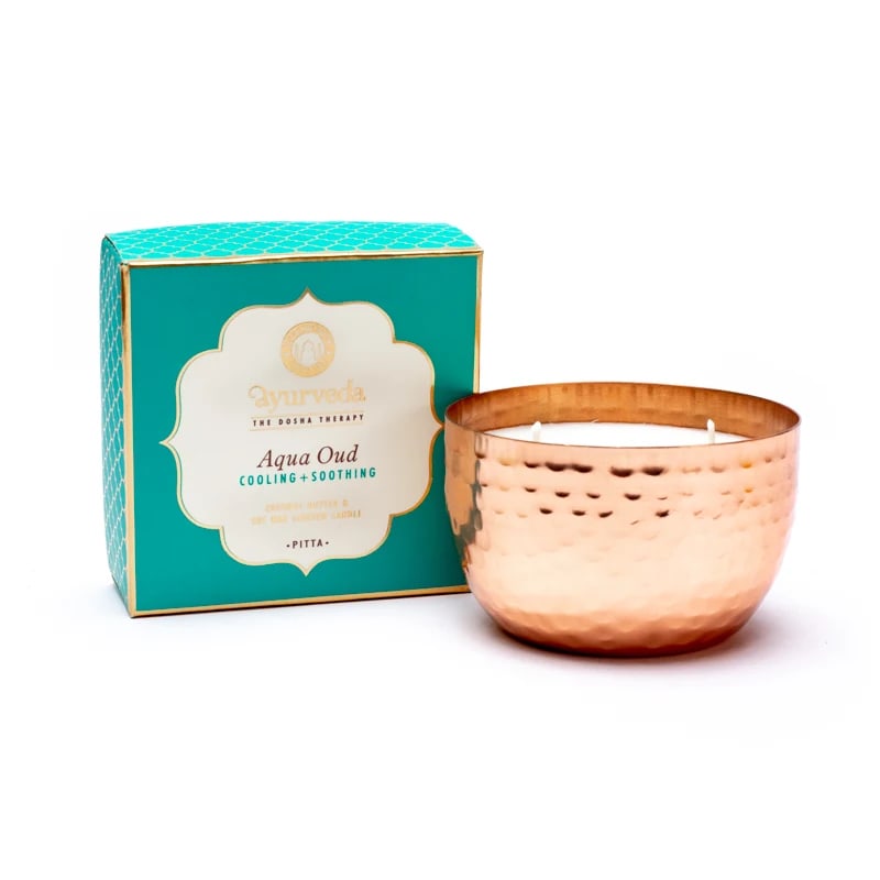 Vela perfumada 2 mechas en tarro Aqua Oud Pitta