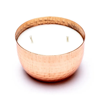 Kapha Salvia Menta candela profumata in vaso 2 stoppini all’ingrosso thumb