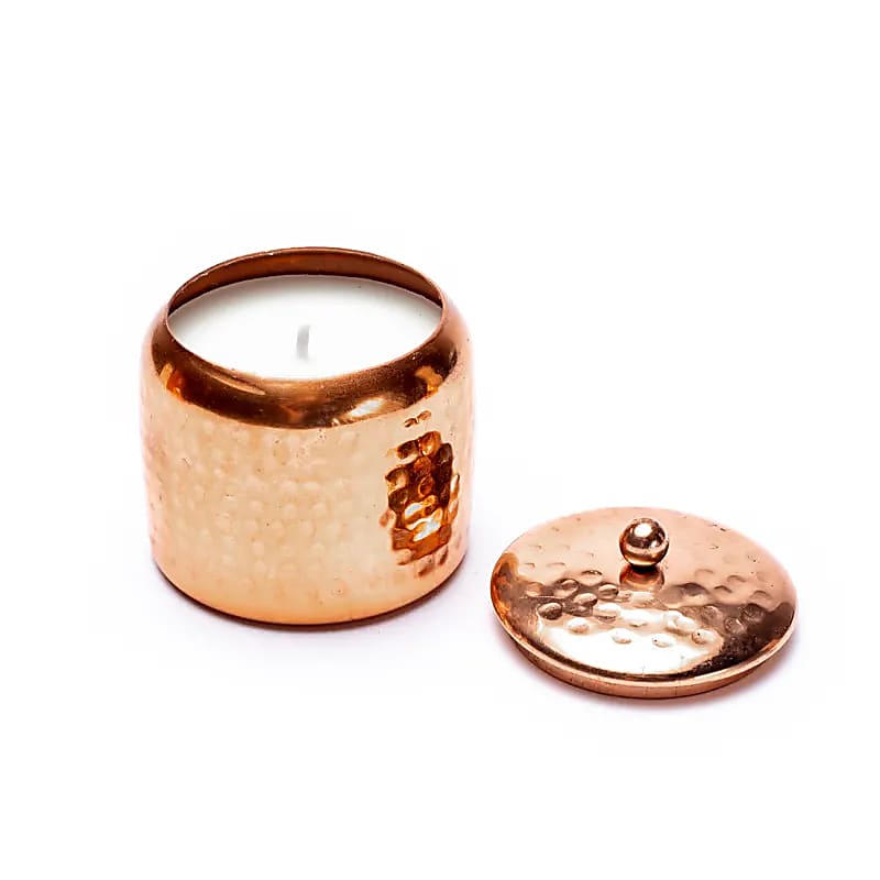 Veda vela perfumada en tarro con tapa set de 3