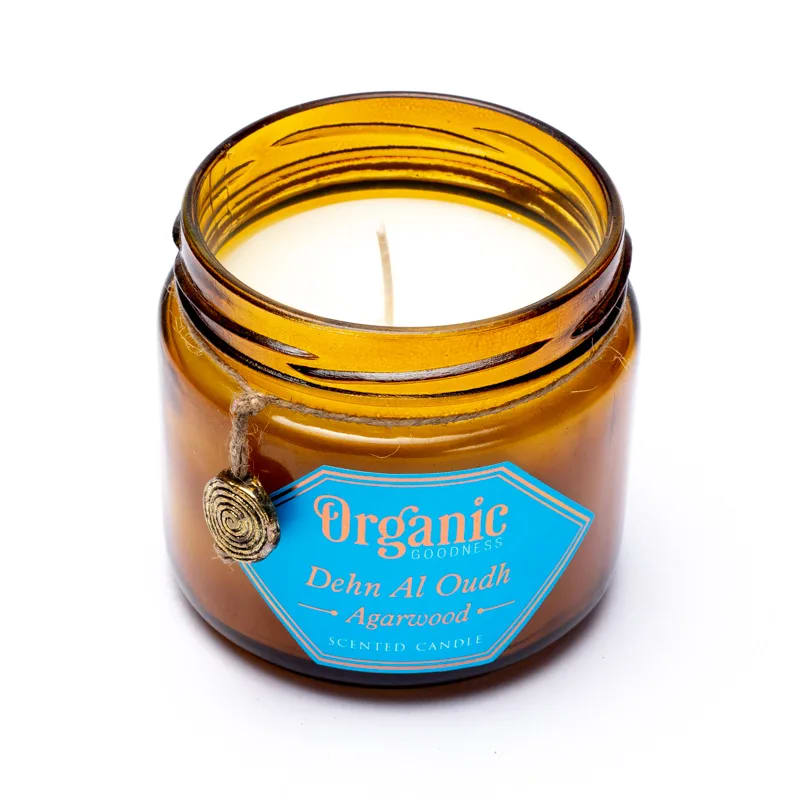 Organic Goodness soy wax candle Agarwood