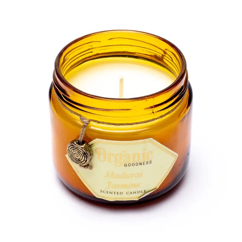 Organic Goodness Bougie en cire de Jasmin