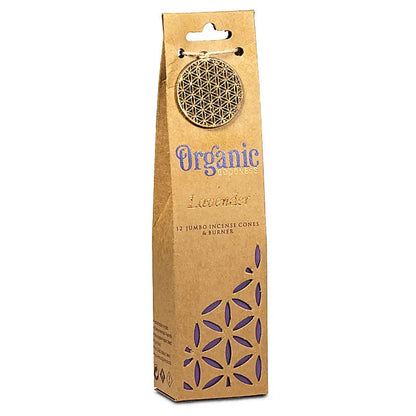 Organic Goodness Cônes d'encens Lavande brûleur thumb