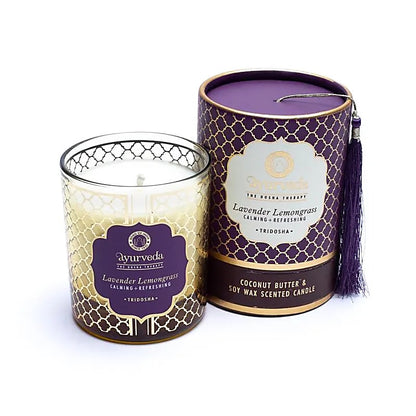Tridosha Lavande Citronnelle Ayurveda Bougie parfumée thumb